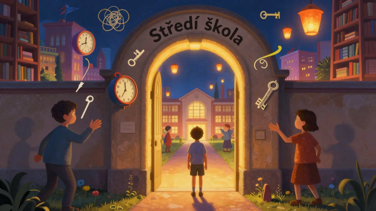 Přechod na střední školu: Jak terapeutická podpora pomáhá dětem se přizpůsobit