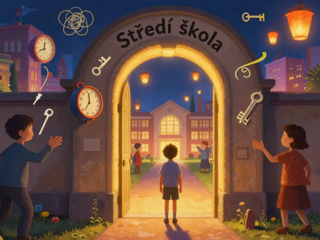 Přechod na střední školu: Jak terapeutická podpora pomáhá dětem se přizpůsobit