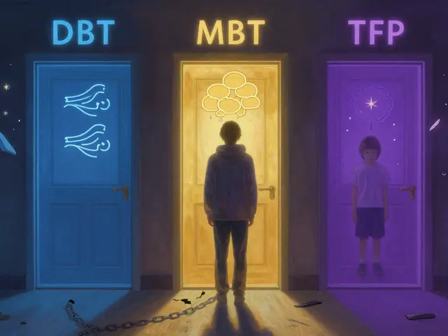 Integrovaný plán terapie u BPD: Kombinace DBT, MBT a TFP