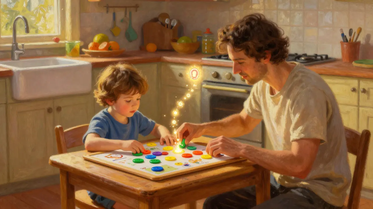 Jak nastavit domácí systém odměn pro dítě s ADHD: Praktický návod