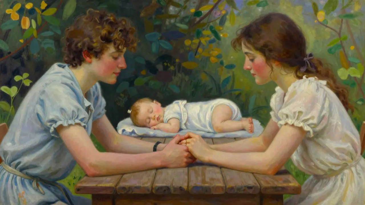 Milující pár se drží za ruce v romantickém světle, symbol obnovy vztahu.