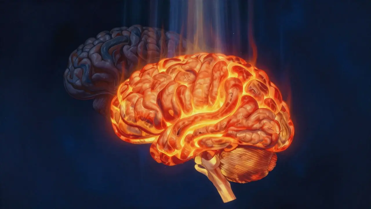 Svítící amygdala a slabý hippokampus ukazují neurologické změny při PTSD