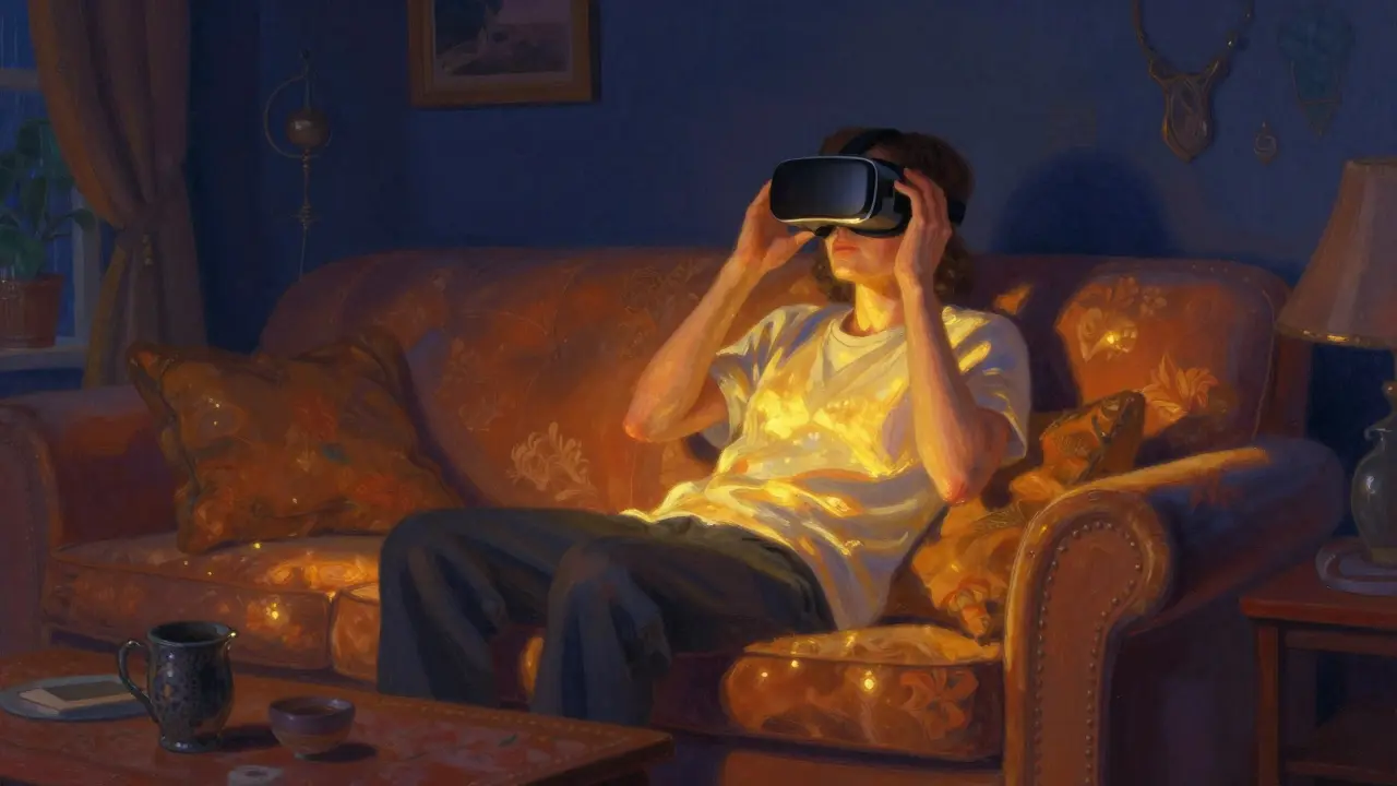 Virtuální realita v psychoterapii: Jak VR mění online léčbu úzkosti a fobií